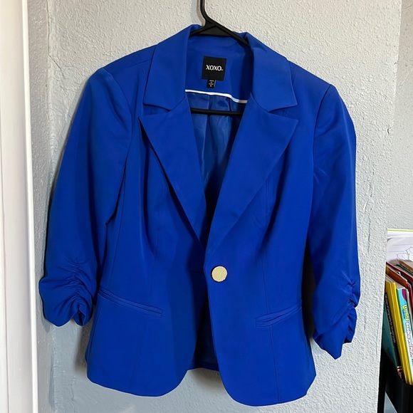 Used - Xoxo Blue Blazer (size S) - Picture 1 of 4
